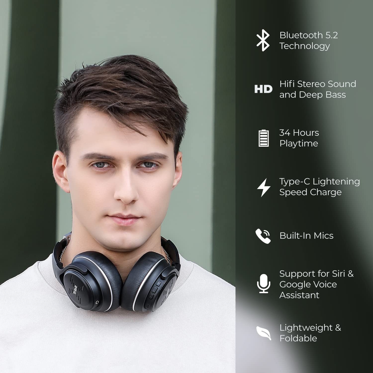 Tribit XFree Go Headphones with Mic - Image 7