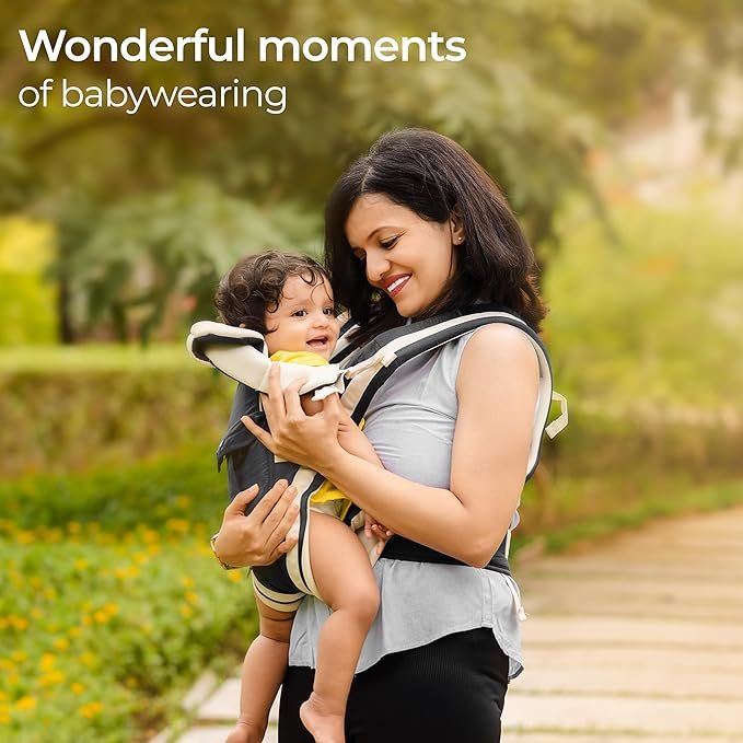 LuvLap Elegant Baby Carrier with 4 carry positions - Image 6