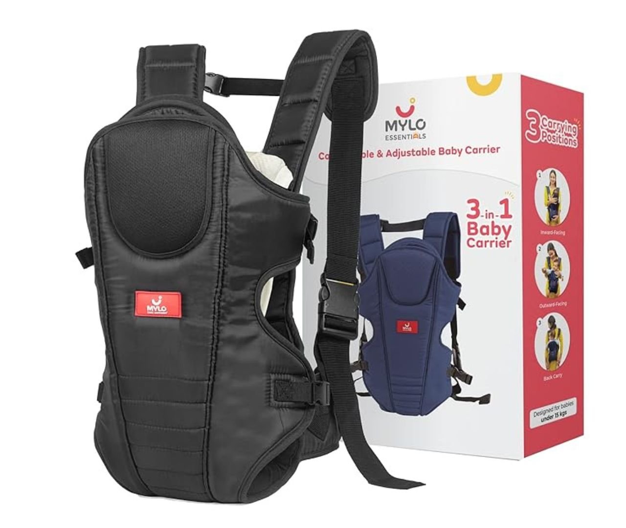 Premium 3 in 1 Baby Carrier Backpack with Padded