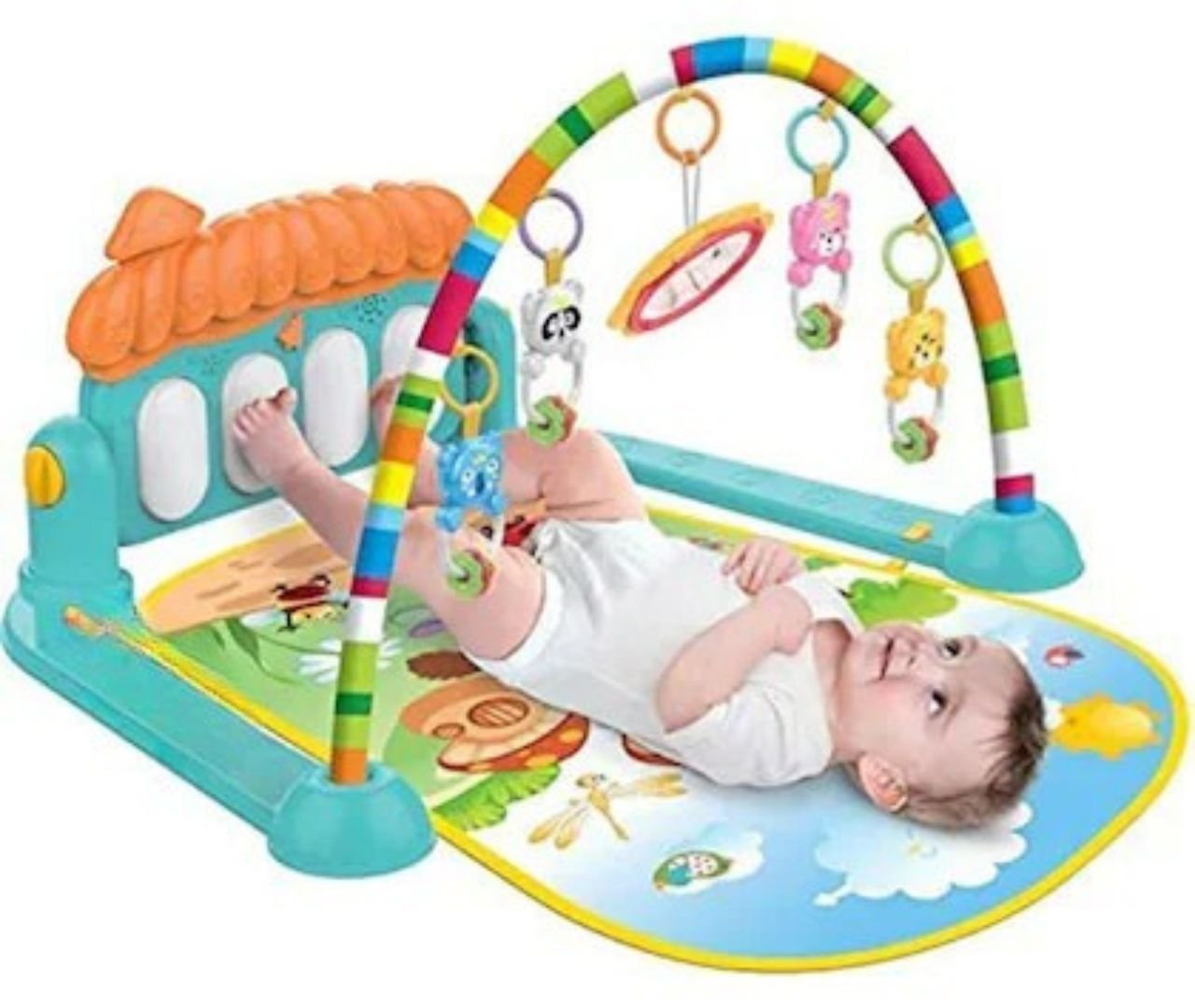 Musical Keyboard Mat Piano Gym Mat Gym