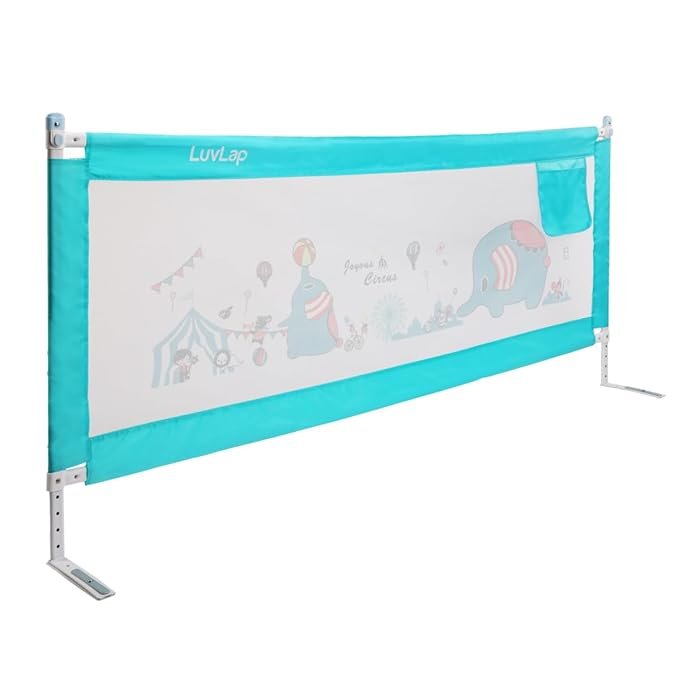Luvlap Comfy Baby Bed Rail Guard - Image 7