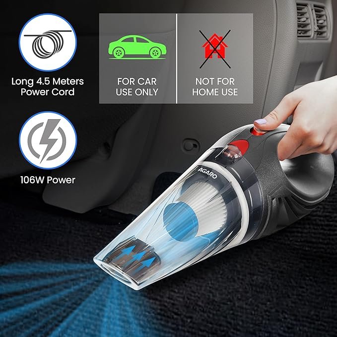AGARO CV1077 Car Vacuum Cleaner - Image 5