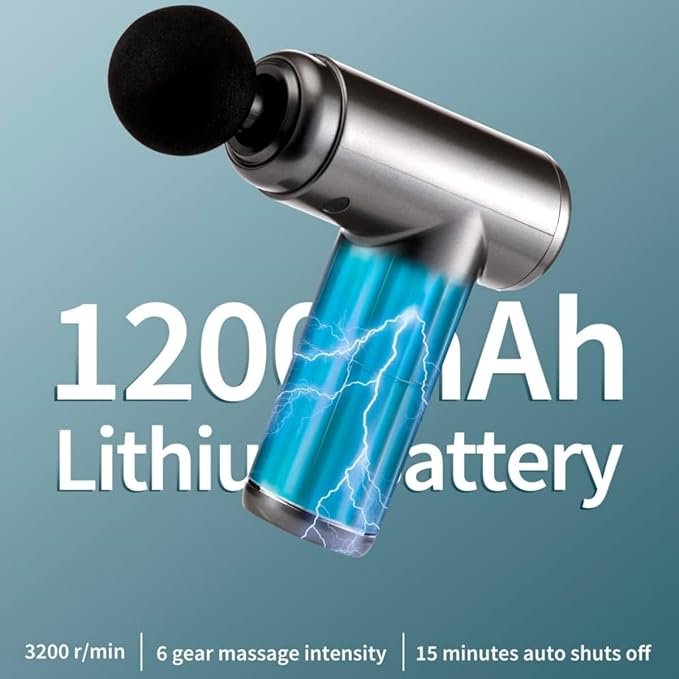 Massage Gun with 4 Versatile - Image 3