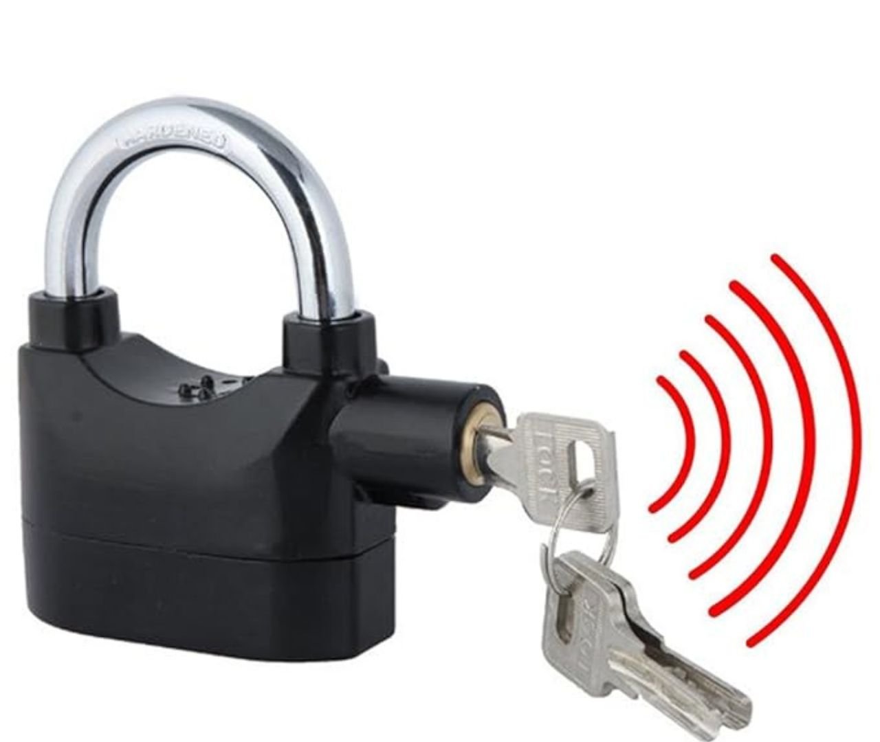 Metal Anti Theft Motion Sensor Alarm Key Lock